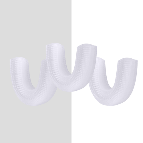 שלושה ראשים למברשת השיניים החשמלית